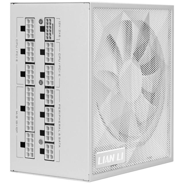 Захранване Lian Li SX1000P White, 1000W, Active PFC, PCIe 5.1/ATX 3.1, 80 PLUS Platinum, Fully Modular