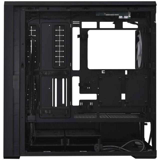Кутия Lian Li LANCOOL 217 INF RGB BLACK, Mid-Tower, Tempered Glass, 2 x USB 3.0, 1 x USB 3.2 Type-C, ATX Micro / ATX / Extended / ATX Mini ITX