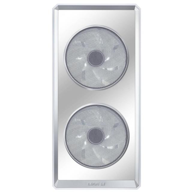 Кутия Lian Li LANCOOL 217 INF RGB White, Mid-Tower, Tempered Glass, 2 x USB 3.0, 1 x USB 3.2 Type-C, ATX Micro / ATX / Extended / ATX Mini ITX