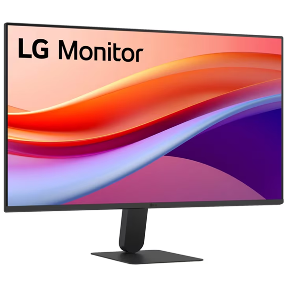 Монитор LG 27U41YA-B, 27" (68.58 cm) IPS панел, 120Hz, Full HD, 5ms, 220cd/m2, HDMI, VGA