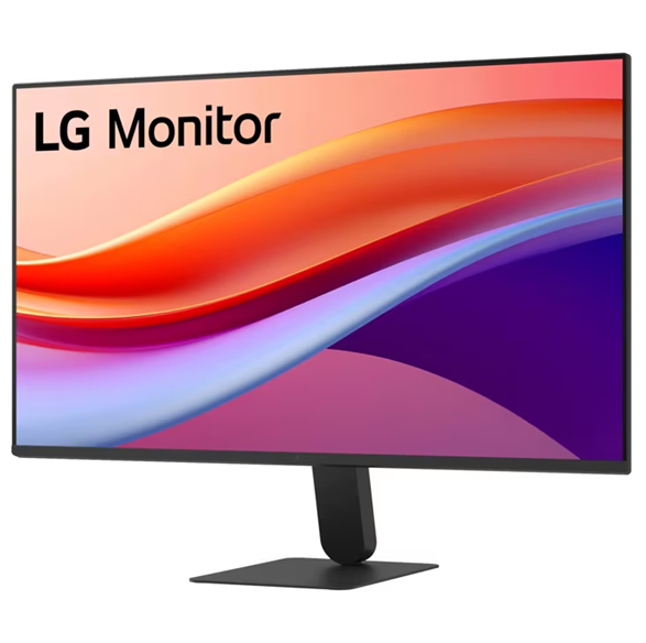 Монитор LG 27U41YA-B, 27" (68.58 cm) IPS панел, 120Hz, Full HD, 5ms, 220cd/m2, HDMI, VGA