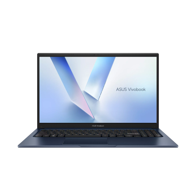 Лаптоп ASUS Vivobook 15 X1504VA-BQ2981,  Intel Core 5 120U (0.9/5.0GHz, 12MB), 15.6'' (39.62 cm) FHD IPS, Intel Iris Xe Graphics, 16GB DDR4, 1TB M.2 NVMe SSD, Free DOS  