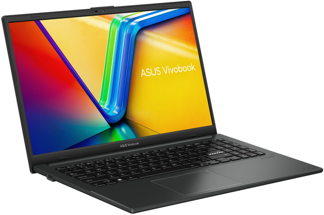 Лаптоп ASUS Vivobook Go 15 E1504FA-BQ2339, AMD Ryzen 3 7320U 4C (2.4 / 4.1 GHz, 4MB Cache), 15.6'' (39.62 cm) FHD IPS LED,  8GB LPDDR5, 512GB M.2 NVMe SSD, Free DOS