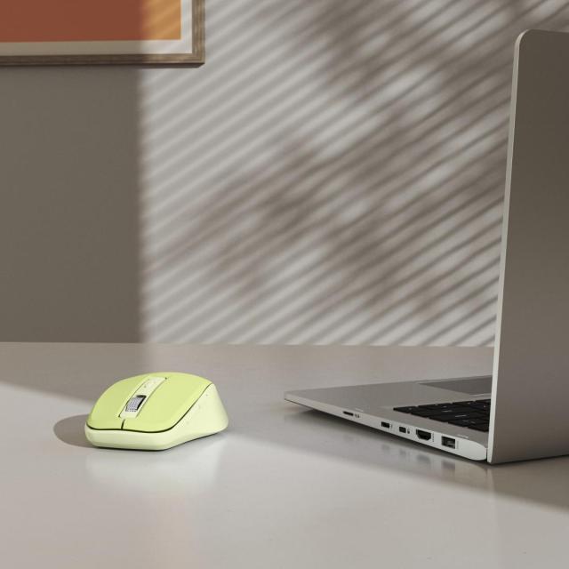 Мишка HAMA WM-450, Bluetooth/Wireless, оптична (800-1600dpi), 7 бутонна, Зелен 