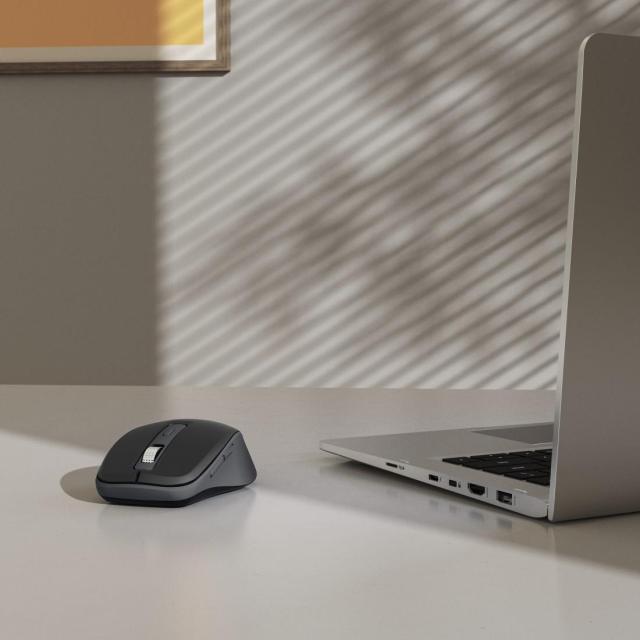 Мишка HAMA WM-450, Bluetooth/Wireless, оптична (800-1600dpi), 7 бутонна, черна