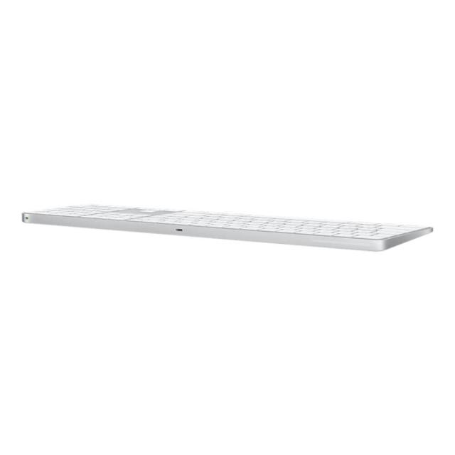 Клавиатура Apple Magic Keyboard (2021), Bluetooth/Wireless, Touch ID, бяла