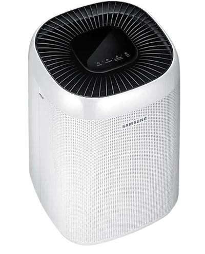 Пречиствател на въздух Samsung AX34R3020WW/EU, Air purifier with three-stage filtration system, 34 m2,  Air quality indicator in 4 colors, Noise level 45 dBA, Power consumption 30 W