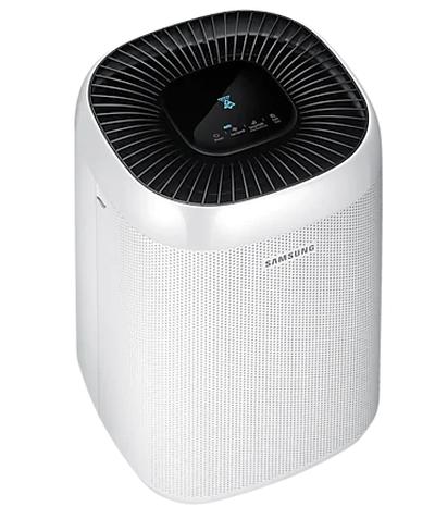 Пречиствател на въздух Samsung AX34R3020WW/EU, Air purifier with three-stage filtration system, 34 m2,  Air quality indicator in 4 colors, Noise level 45 dBA, Power consumption 30 W