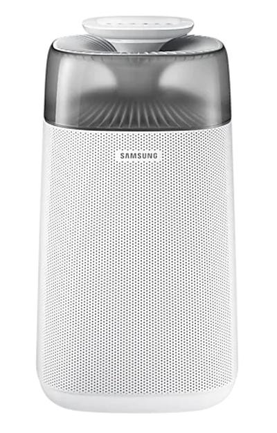 Пречиствател на въздух Samsung AX40R3030WM/EU, Air purifier with multilayer filtration system - washable pre filter, activated carbon deodorization & HEPA filter, 40m2, Air quality indicator in 4 colors, Noise level 48 dBA, Power consumption 40 W