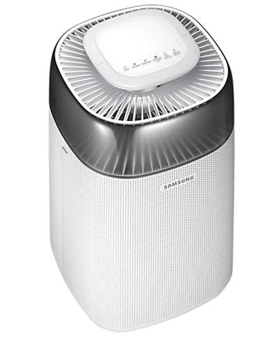 Пречиствател на въздух Samsung AX40R3030WM/EU, Air purifier with multilayer filtration system - washable pre filter, activated carbon deodorization & HEPA filter, 40m2, Air quality indicator in 4 colors, Noise level 48 dBA, Power consumption 40 W