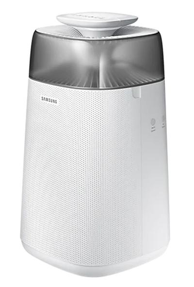 Пречиствател на въздух Samsung AX40R3030WM/EU, Air purifier with multilayer filtration system - washable pre filter, activated carbon deodorization & HEPA filter, 40m2, Air quality indicator in 4 colors, Noise level 48 dBA, Power consumption 40 W