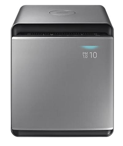 Пречиствател на въздух Samsung AX47R9080SS/EU, Air purifier with Wind-Free system, 47m2, Multilayer purification system - washable pre filter, activated carbon deodorization & HEPA filter, Digital air quality indicator, Wi-Fi, Noise level 50 dBA, Pow