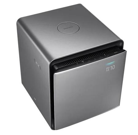 Пречиствател на въздух Samsung AX47R9080SS/EU, Air purifier with Wind-Free system, 47m2, Multilayer purification system - washable pre filter, activated carbon deodorization & HEPA filter, Digital air quality indicator, Wi-Fi, Noise level 50 dBA, Pow