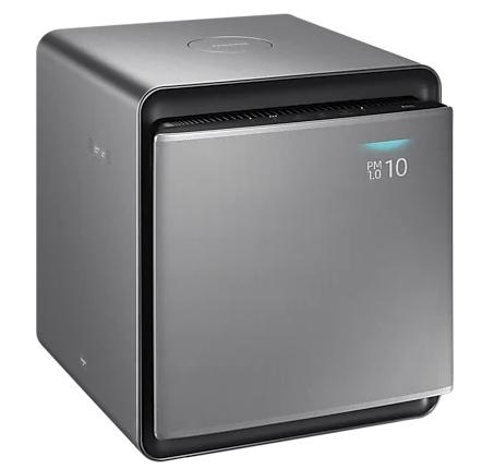 Пречиствател на въздух Samsung AX47R9080SS/EU, Air purifier with Wind-Free system, 47m2, Multilayer purification system - washable pre filter, activated carbon deodorization & HEPA filter, Digital air quality indicator, Wi-Fi, Noise level 50 dBA, Pow