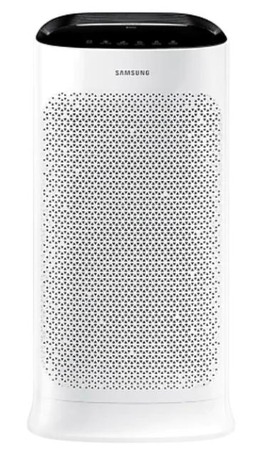 Пречиствател на въздух Samsung AX60R5080WD/EU, 3-way air purifier, 60m2, Multilayer purification system - washable pre filter, activated carbon deodorization & HEPA filter, Remote control, Intuitive display, Air quality indicator in 4 colors, Noise l