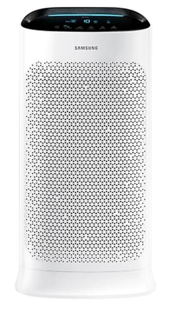 Пречиствател на въздух Samsung AX60R5080WD/EU, 3-way air purifier, 60m2, Multilayer purification system - washable pre filter, activated carbon deodorization & HEPA filter, Remote control, Intuitive display, Air quality indicator in 4 colors, Noise l