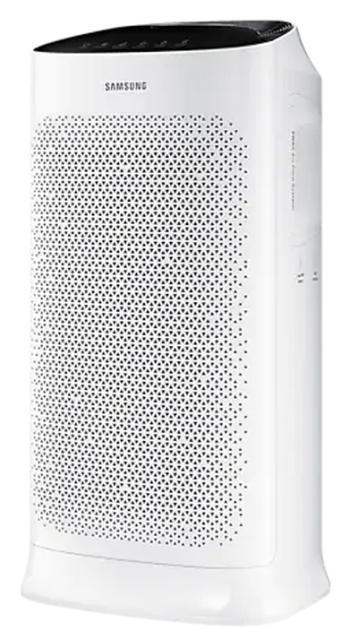 Пречиствател на въздух Samsung AX60R5080WD/EU, 3-way air purifier, 60m2, Multilayer purification system - washable pre filter, activated carbon deodorization & HEPA filter, Remote control, Intuitive display, Air quality indicator in 4 colors, Noise l
