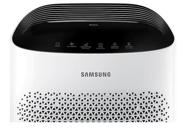 Пречиствател на въздух Samsung AX90R7080WD/EU, 3-way air purifier, 90m2, Multilayer purification system - washable pre filter, activated carbon deodorization & HEPA filter, Remote control, Intuitive display, Air quality indicator in 4 colors, Noise l