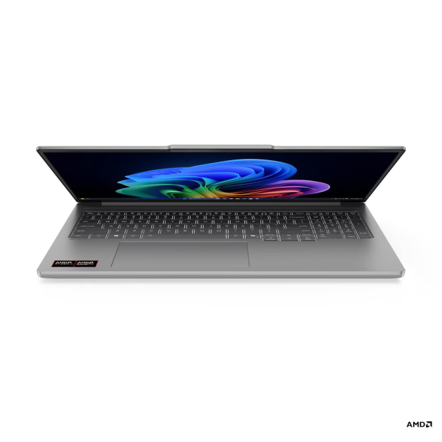 Лаптоп Lenovo  IdeaPad Pro 5 16AKP10, AMD Ryzen AI 7 340 6C (2.0 / 4.8 GHz, 16MB Cache), 16.0" (40.64 cm) 2.8K OLED Display, 120Hz, AMD Radeon 840M, 24GB LPDDR5X, 512GB M.2 NVMe SSD, Free DOS