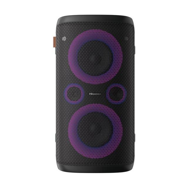 Колонка Hisense Party Storm 1, 300W, Bluetooth, USB, AUX, Безжични микрофони, Черна