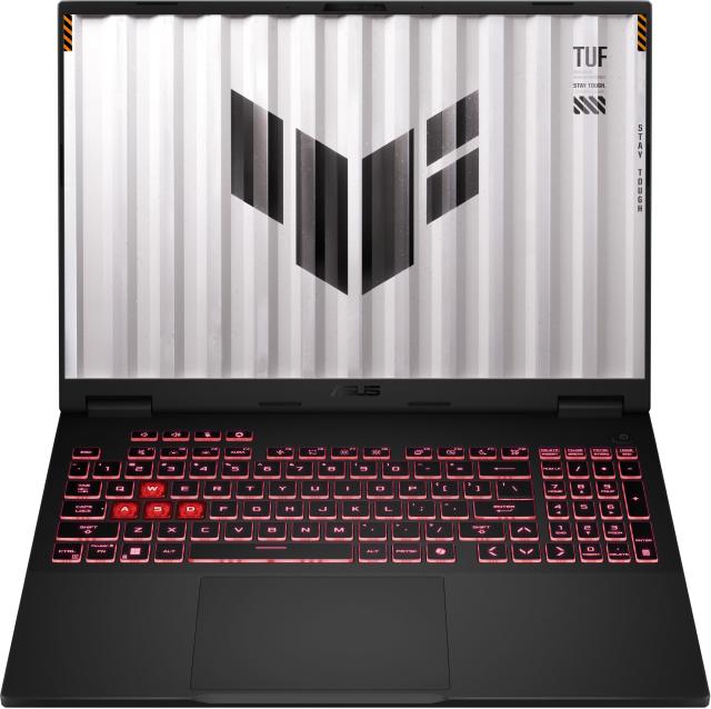 Лаптоп ASUS TUF Gaming A16 2025 FA608UM-RV016, AMD Ryzen 7 260 8C (3.8 / 5.1 GHz, 16MB Cache), 16.0" (40.64 cm) WUXGA IPS, NVIDIA GF RTX 5060 8GB GDDR7 DLSS 4, 16GB DDR5, 512GB M.2 NVMe SSD, Free DOS