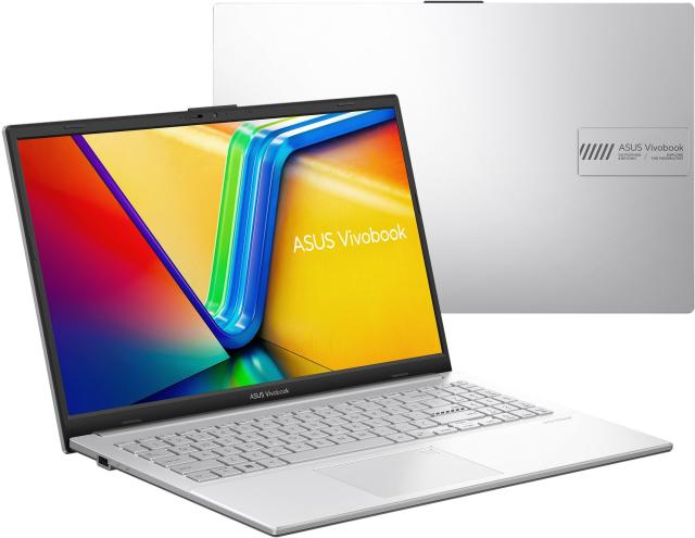 Лаптоп ASUS Vivobook Go 15 E1504FA-BQ2345, AMD Ryzen 3 7320U 4C (2.4/4.1GHz, 6MB Cache), 15.6'' (39.62 cm) FHD IPS, 8GB LPDDR5, 1TB M.2 NVMe SSD, Free DOS