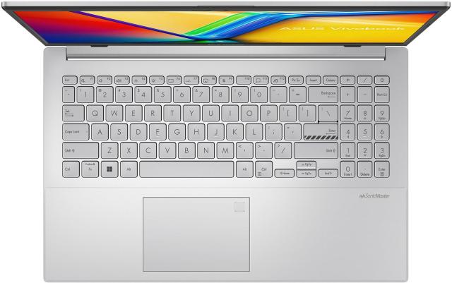 Лаптоп ASUS Vivobook Go 15 E1504FA-BQ2345, AMD Ryzen 3 7320U 4C (2.4/4.1GHz, 6MB Cache), 15.6'' (39.62 cm) FHD IPS, 8GB LPDDR5, 1TB M.2 NVMe SSD, Free DOS
