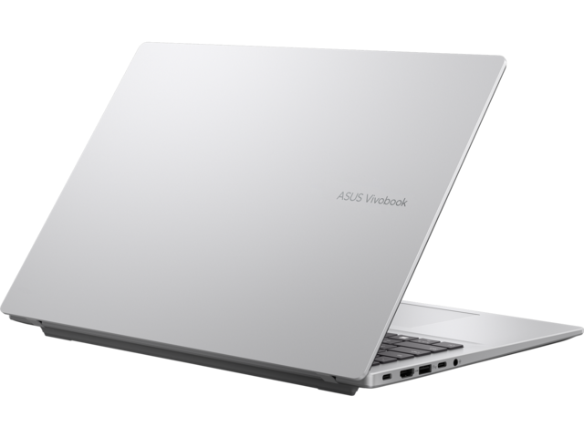 Лаптоп ASUS Vivobook 15 X1607CA-MB059, Intel Core Ultra 5 225H 14C (1.7/4.9GHz, 18MB Cache), 16.0" (40.64 cm) WUXGA IPS, Intel Iris Xe Graphics, 16GB LPDDR5X, 512GB M.2 NVMe SSD, Free DOS