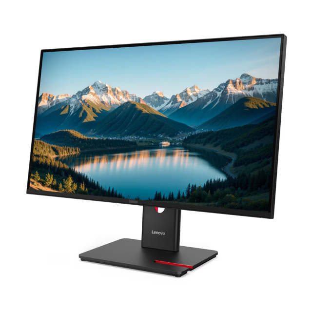 Монитор Lenovo ThinkVision T27Q-40, 27.0" (68.58 cm) WLED IPS Anti-glare Display, 120Hz, 4ms, 350 cd/m², 1 500:1, HDMI, DP, USB-A, USB Type-C