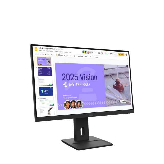 Монитор Lenovo ThinkVision E27Q-40, 27.0" (68.58 cm) WLED IPS Anti-glare Display, 100Hz, 4ms, 350 cd/m², 1 500:1, HDMI, DP