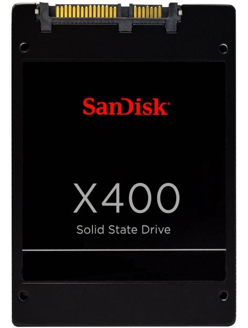 Твърд диск SanDisk X400 SSD SATA 2.5"/7mm cased 128GB
