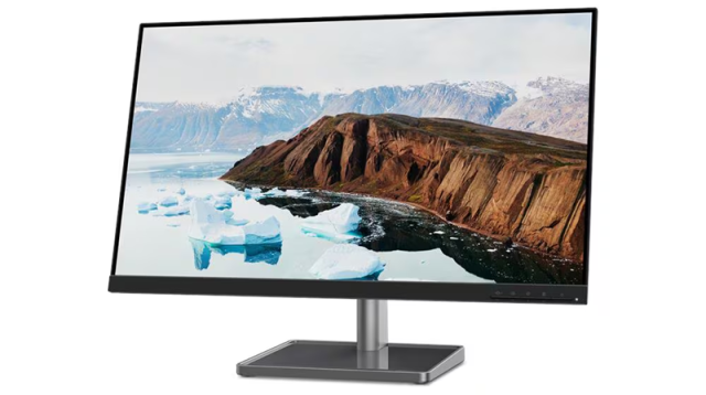 Монитор Lenovo L27m-30, 27" (68.58cm) FHD IPS Display, 75Hz, 4ms, 250 cd/m2, HDMI, VGA, USB, Tilt, Swivel, Pivot, Height Adjust Stand