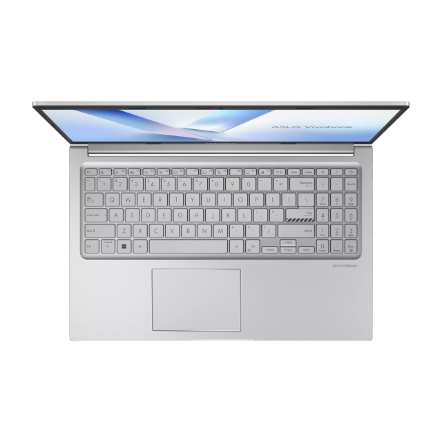 Лаптоп ASUS Vivobook 15 2026 X1504VA-BQ575W, 15.6'' (39.62 cm) FHD IPS, Intel Core 5 120U 10C (0.9 / 5.0 GHz, 12MB Cache), Intel Iris Xe Graphics G7, 16GB DDR5, 512GB M.2 NVMe SSD, Windows 11 Home