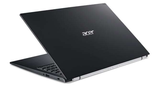 Лаптоп Acer Aspire 5, A515-56G-54G1, Core i5-1135G7 (2.40GHz up to 4.2GHz, 8MB), 15.6" FHD (1920x1080) IPS, 8GB DDR (4GB onboard), 512GB PCIe SSD, HDD kit, GeForce MX450 2GB GDDR5, HD Cam., Mic., WiFi AX, BT, FPR, Backlit kbd, Linux, Black