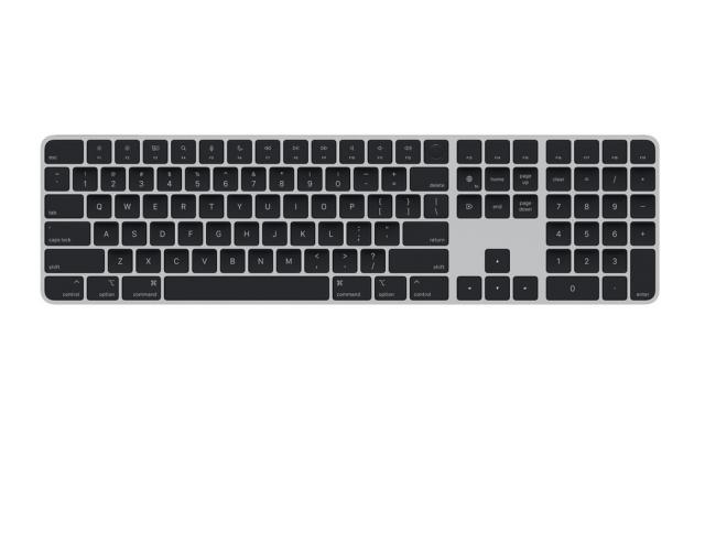 Клавиатура Apple Magic Keyboard with Touch ID and Numeric Keypad for Mac models with Apple silicon - Black Keys - International English