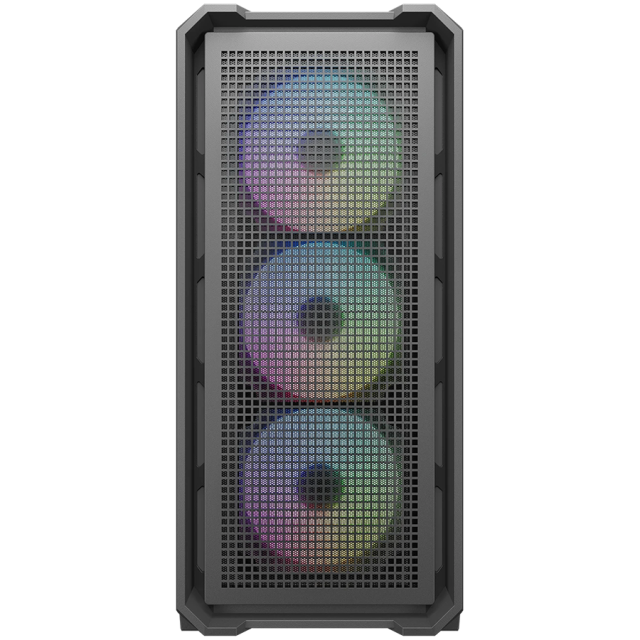 Кутия Cougar MX600 Mini V2 RGB, Mini Tower, 2x USB 3.0, Mini ITX / Micro ATX, Black