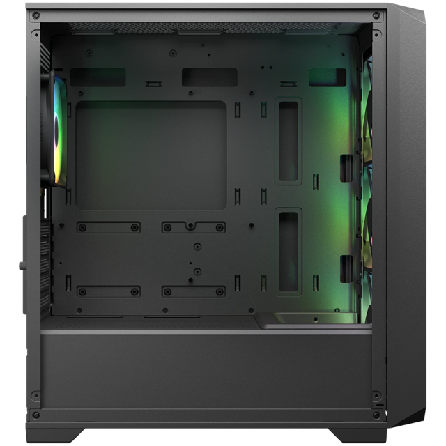 Кутия Cougar MX600 Mini V2 RGB, Mini Tower, 2x USB 3.0, Mini ITX / Micro ATX, Black