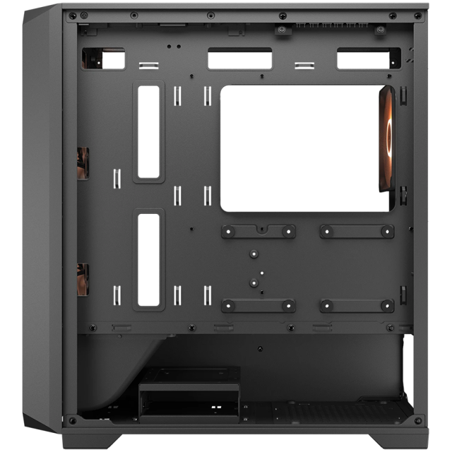 Кутия Cougar MX600 Mini V2 PRO, Mini Tower, 1x USB Type-C, 2x USB 3.0, Mini ITX / Micro ATX, Black