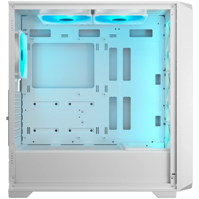Кутия Cougar MX600 Air Pro White, Mid Tower, 2x USB 3.0, Mini ITX / Micro ATX / ATX / E-ATX