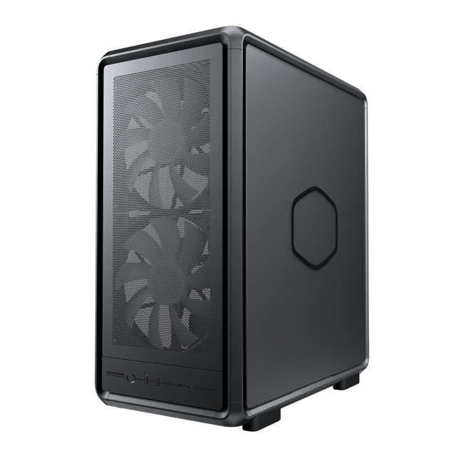 Кутия CoolerMaster MasterFrame 500 Mesh, Black ARGB, Mid Tower, 2x USB 3.2 Gen 1 Type-A, 1x USB 3.2 Gen 2x2 Type-C, Mini-ITX, Mini-DTX, Micro-ATX, ATX , E-ATX*, SSI-CEB*