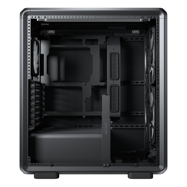 Кутия CoolerMaster MasterFrame 500 Mesh, Black ARGB, Mid Tower, 2x USB 3.2 Gen 1 Type-A, 1x USB 3.2 Gen 2x2 Type-C, Mini-ITX, Mini-DTX, Micro-ATX, ATX , E-ATX*, SSI-CEB*