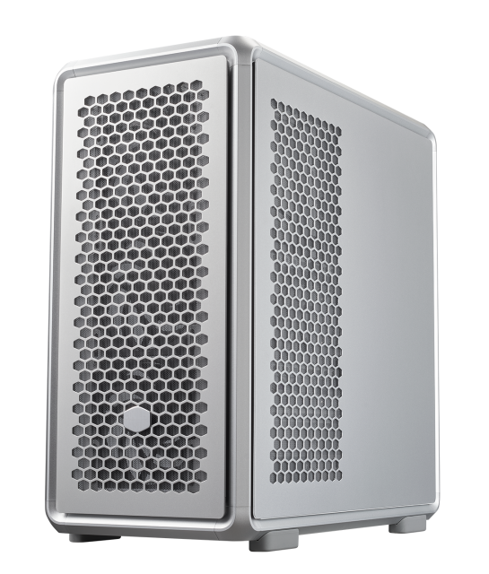 Кутия CoolerMaster MasterFrame 600 Silver, Mid Tower, 2x USB 3.2, 1x USB 3.2 Type-C, Mini-ITX, Mini-DTX, Micro-ATX, ATX , E-ATX*, SSI-CEB