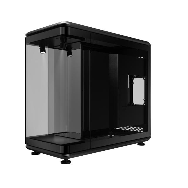 Кутия Cooler Master MasterFrame 360 Panorama, Mid Tower, 2x USB 3.2 Gen 1 Type-A 5G​, 1x USB 4.0 Gen 2x2 Type-C 20G, Mini-ITX, Micro-ATX, ATX, BTF