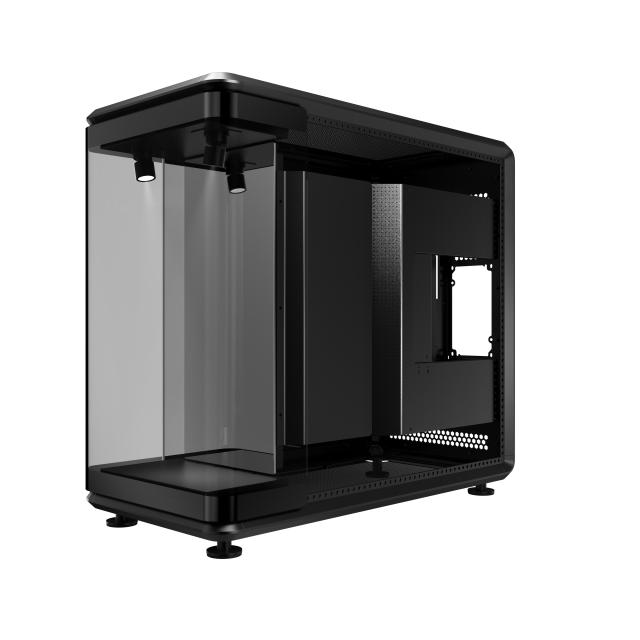 Кутия Cooler Master MasterFrame 360 Panorama, Mid Tower, 2x USB 3.2 Gen 1 Type-A 5G​, 1x USB 4.0 Gen 2x2 Type-C 20G, Mini-ITX, Micro-ATX, ATX, BTF