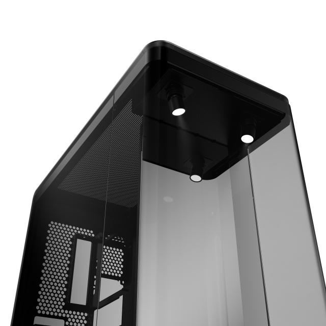 Кутия Cooler Master MasterFrame 360 Panorama, Mid Tower, 2x USB 3.2 Gen 1 Type-A 5G​, 1x USB 4.0 Gen 2x2 Type-C 20G, Mini-ITX, Micro-ATX, ATX, BTF