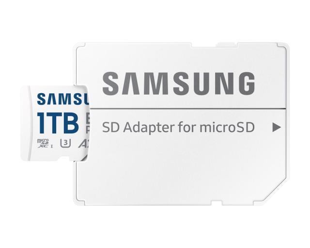 Карта памет Samsung EVO Plus 1TB, microSDXC, UHS-I, U3, V30, A2, Адаптер