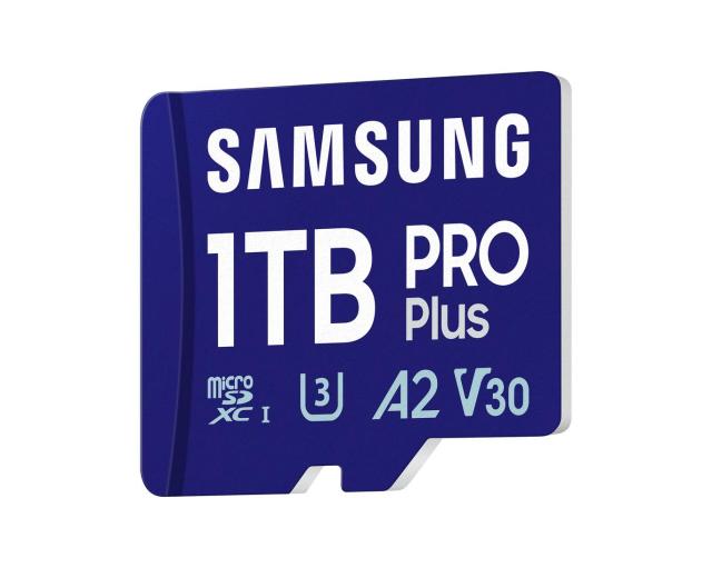 Карта памет Samsung PRO Plus 1TB, microSDXC UHS-I, U3, V30, A2, с адаптер