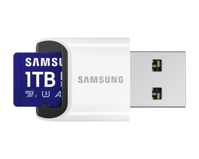 Карта памет Samsung PRO Plus 1TB, microSDXC UHS-I, U3, V30, A2, с адаптер
