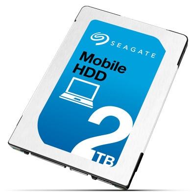 Твърд диск Seagate Mobile 2000GB, SATA 6Gb/s 5400rpm 128MB 7mm