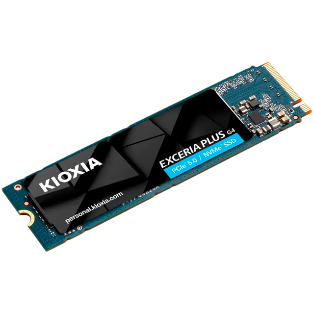 KIOXIA EXCERIA PLUS SSD 2TB, M.2 PCIe Gen 4.0 NVMe, 2280
